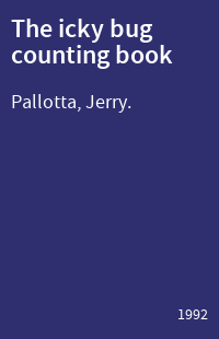 The icky bug counting book