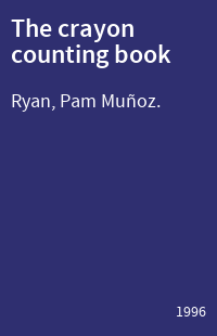The crayon counting book