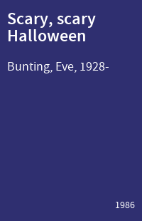 Scary, scary Halloween