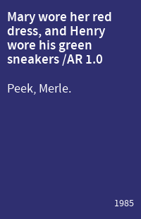 Mary wore her red dress, and Henry wore his green sneakers /AR 1.0
