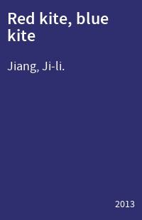 Red kite, blue kite