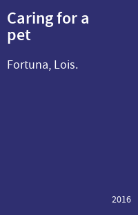 Caring for a pet
