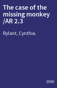 The case of the missing monkey /AR 2.3