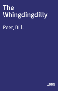 The Whingdingdilly