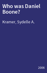 Who was Daniel Boone?