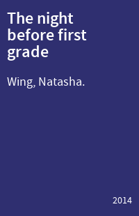 The night before first grade