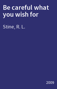 Be careful what you wish for