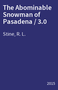 The Abominable Snowman of Pasadena / 3.0