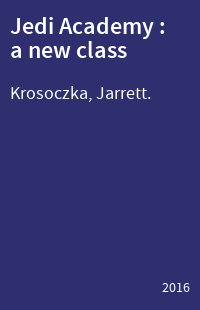 Jedi Academy : a new class
