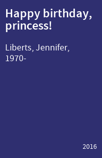 Happy birthday, princess!