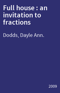 Full house : an invitation to fractions