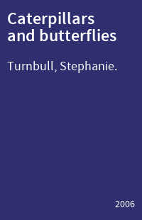 Caterpillars and butterflies
