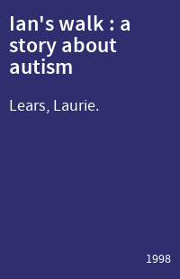 Ian's walk : a story about autism