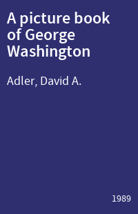 A picture book of George Washington