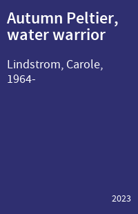 Autumn Peltier, water warrior