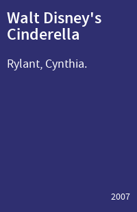 Walt Disney's Cinderella