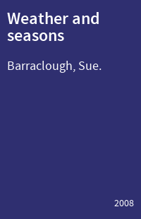 Weather and seasons