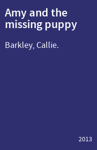 Amy and the missing puppy