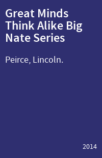 Great Minds Think Alike Big Nate Series