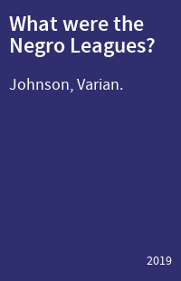What were the Negro Leagues?