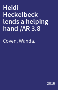 Heidi Heckelbeck lends a helping hand /AR 3.8