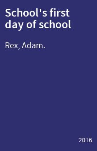 School's first day of school