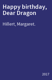 Happy birthday, Dear Dragon