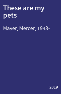 These are my pets
