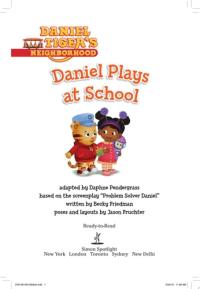 Daniel Plays at School