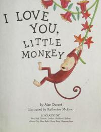 I Love You, Little Monkey