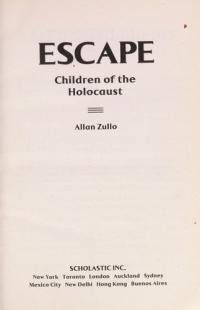 Escape Children of the Holocaust