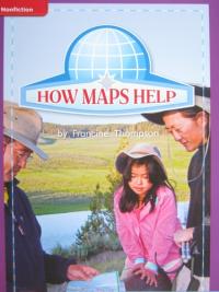 Reading Wonders Leveled Reader How Maps Help: ELL Unit 2 Week 5 Grade 1 (ELEMENTARY CORE READING)