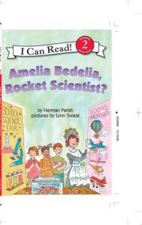 Amelia Bedelia, Rocket Scientist?