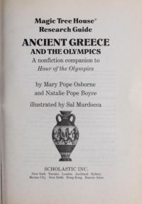 Ancient Greece and the Olympics A Nonfiction Companion to Hour of the Olympics
