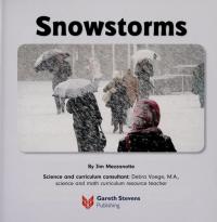 Snowstorms