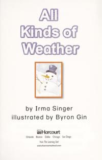 All Kinds of Weather