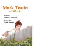 Mark Twain at Work!
