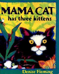 Mama Cat Has Three Kittens