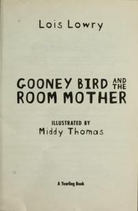 Gooney Bird and the Room Mother