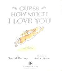 Guess how Much I Love You