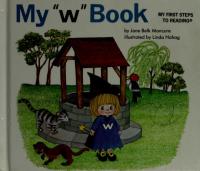 My "w" Book