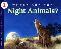 Where Are the Night Animals?