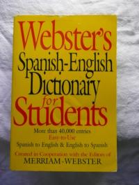 Webster's Spanish-English Dictionary for Students