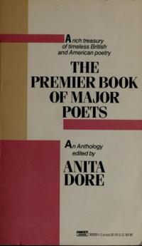 The Premier Book of Major Poets An Anthology