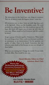 The Klutz Book of Brilliantly Ridiculous Inventions