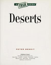 Deserts
