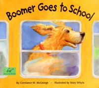 Boomer Goes to School (Boomer, BOOM)