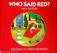 Who Said Red?