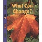 What Can Change?
