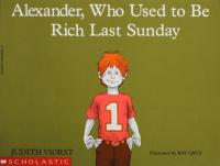 Alexander, Who Used to Be Rich Last Sunday